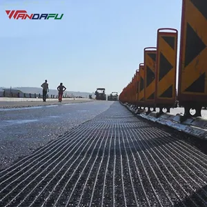 Wandafu EGA 40-40 kN Fiberglass Geogrid Road Reinfordcement Geogrid thumbnail-2