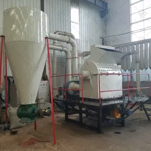 Huge Capacity Peanut Shell Sawdust Powder Making Machine thumbnail-1