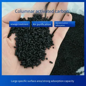Coal-based Columnar Activated Carbon With an Iodine Value of 1000 for Water Purification, Wastewater Treatment, and Desulfurization, High Adsorption Capacity thumbnail-1
