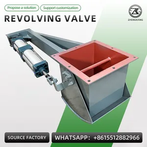 Pneumatic Operated Flange Type Slurry Gate Valve for Mining Ash Discharge thumbnail-2