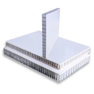 Fireproof Factory Price Rock Wool FRP Fiberglass Side Skirtsl Heat Insulation Wall Panel Building Materials FRP Sandwich Panel thumbnail-2