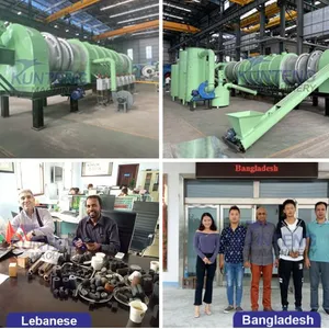 Big Capacity Continuous Rotary Carbonization Furnace Biochar Making Machine Palm Shell Charcoal Making Machine EPC thumbnail-5