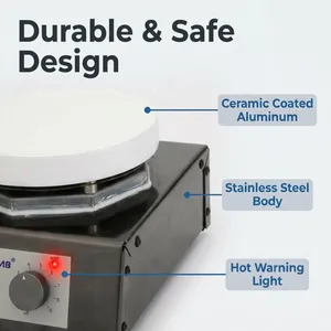 3 Positions Magnetic Stirrer Hotplate thumbnail-4