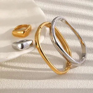 304 Stainless Steel Ring 18mm Inner Diameter Polished Finish Wholesale Supplier for Jewelry thumbnail-2