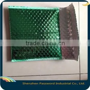 #2 Aluminum Padded Bubble Envelope/ Green Foil Bubble Bags thumbnail-1