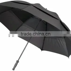 Straight Plastic Handle Umbrella thumbnail-1