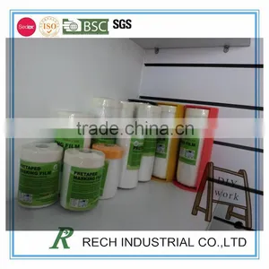 Hot Sale Protective Painters Plastic Masking Film With Dispenser thumbnail-1