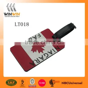 Promotion Fashion Soft Pvc Luggage Tag thumbnail-2