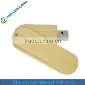 Bulk Swivel Wood Usb Flash Drive thumbnail-1