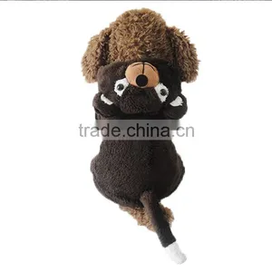 Fashion Solid Coffee Bear Pet Dog Clothes thumbnail-5