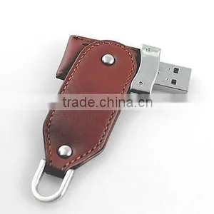Wholesale Leather Usb Drive Customizables With LOGO thumbnail-2