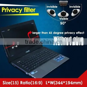 New 180 Degree Privacy Screen Protector 15 Inch 16:9 Factory Supply Competive Price and Good Quality thumbnail-1