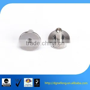 Custom Galvanized Steel Metal Round Washer Solid Rivet thumbnail-1