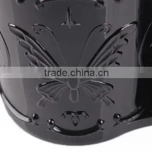 D15 ANPHY Double Cylinder Flexo Plastic Pen Holder Black thumbnail-4