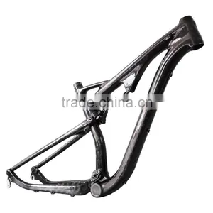 29er Full Suspension Carbon Mountain Bike Frame , 12K Glossy Suspension Frame 29er AC036 thumbnail-1