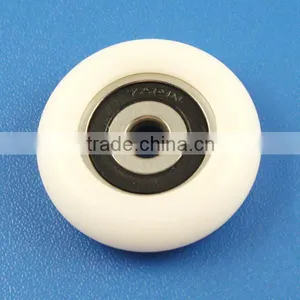 Custom POM PA66 Nylon Shower Door Bearing Wheels thumbnail-1