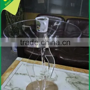 Clear Acrylic Coffee Table thumbnail-1