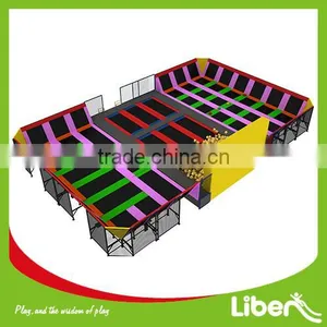 Best Play Zone-large Trampoline Park With Foam Pit,pyramid,free Jump Trampoline Supplier's Choice thumbnail-2