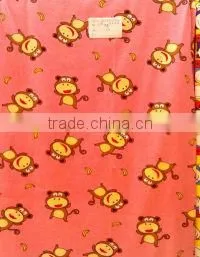 Polyester Cotton Printed Knitted Fleece Fabric thumbnail-1