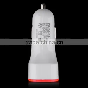 3.1A Dual USB Car Charger 12V-24V Input Mobile Phone Charger Tablet Splitter Igniter Carregadorveicular thumbnail-4