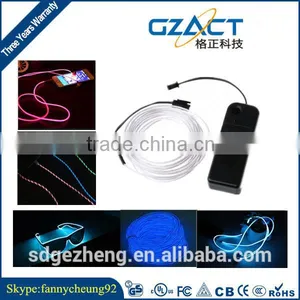 Wholesale LED Shutter Party Glasses Flashing el Wire Sunglasses With CE ROHS Approval thumbnail-1