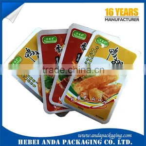 Resealable Aluminum Foil Packaging Bag /aluminum Foil High-temperature Cooking Bags Pouch thumbnail-1