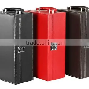 2015 Hot New High Quality Leather Wine Holders thumbnail-6