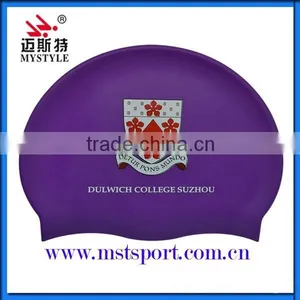 Water Sports Adult Silicone Flag Swim Cap thumbnail-4