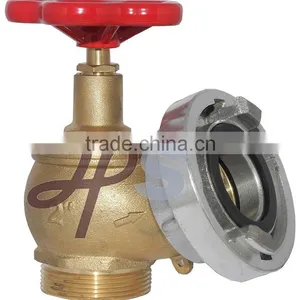 Brass Fire Hose Valve Stock thumbnail-2