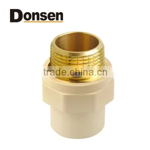CPVC BRASS THREADED MALE COUPLING( ASTM D2846) thumbnail-1