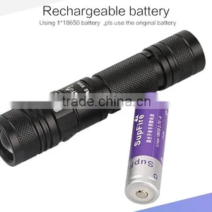 Attractive Multi Function Waterproof Rechargeable USB Flashlight thumbnail-1