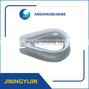 Wire Rope Thimble Galvanized Steel Wire Rope 8mm thumbnail-1