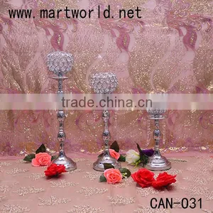 Most Popular Tassels Shape Silver Wedding Candle Holder &wedding Centerpieces for Wedding Table , Wedding Decoration (CAN-031) thumbnail-1
