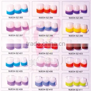 Artificial Nail Printed Design French Nail Tips thumbnail-1