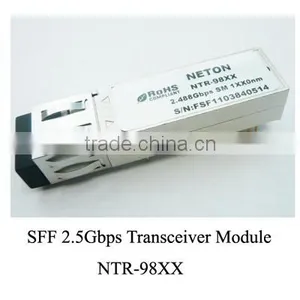 500Kbps 1.25G Transceiver Module 1 x 9 SFP Fiber Optic Module thumbnail-1