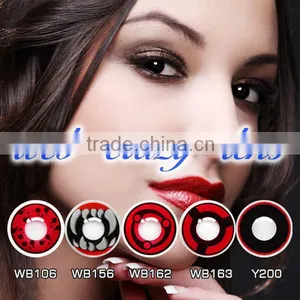 2016 Hot Styles Circle Lenses Wholesale Halloween Sharingan Contact Lenses thumbnail-1