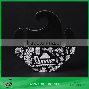 Sinicline Customized Design Paper Shoes Display With Pattern Printing thumbnail-1