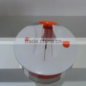 As Seen on TV Plastic Manual Vegetable and Fruit Tools Salad Spinner 4.2L With SS Blade thumbnail-2
