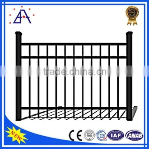 High Style Modestly Priced Silver Anodized Cast Aluminum Fence thumbnail-2