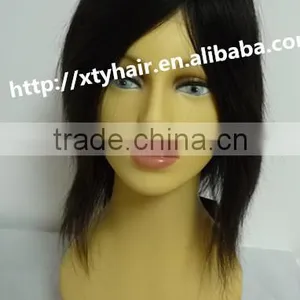 Buying From China 100% Remy Human Hair Wig for Women Real Hair Wig Full Handtied Breathing Wig and U Shape Mono thumbnail-1