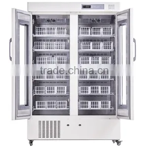 Hospital 4 Degree Big Blood Bank Refrigerator and Freezer Quality Choice thumbnail-1