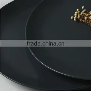 Pasta Pircular Flat Large Steak Dinner Plate Hotel Restaurant Ceramic Tableware SJ-0041 thumbnail-4