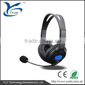 Wired Gaming Headset Headphone Earphone With Microphone Chat Mic for PS4 PlayStation 4 thumbnail-2