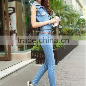 Jeans Women New Style Skinny Zipper Overalls Jean Fashion Designer High Waisted Jean for Women thumbnail-2