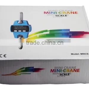 Chinese Manufacturer High Quality Mini Portable Crane Scale 300kg 0.1kg LCD Digital Electronic Hook Hanging Scale thumbnail-5