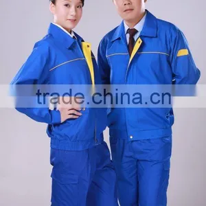 Blue Cheap Fashion Work Uniform thumbnail-1