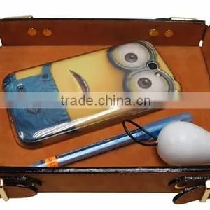 Table Utility Tray (brown Leather) thumbnail-4