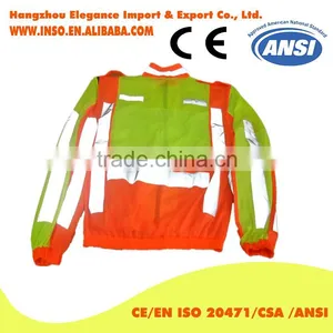 Custom 3m Reflective Safety Jacket Hi Vis Detachable Mesh Jacket With Reflector thumbnail-2