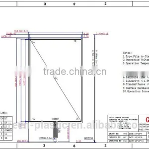 22inch 5w Resistive Touch Panel Screen16:10 With EETI Controller thumbnail-4