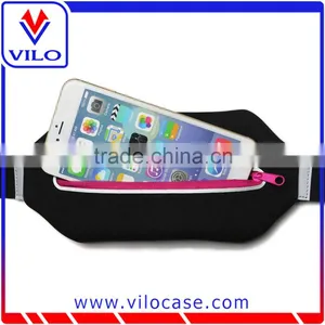 Neoprene Sports Waist Running Belt Single Pocket Waist Bag thumbnail-1